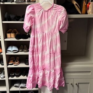 Shopbop Generation Love Pink Tie-Dye Dress